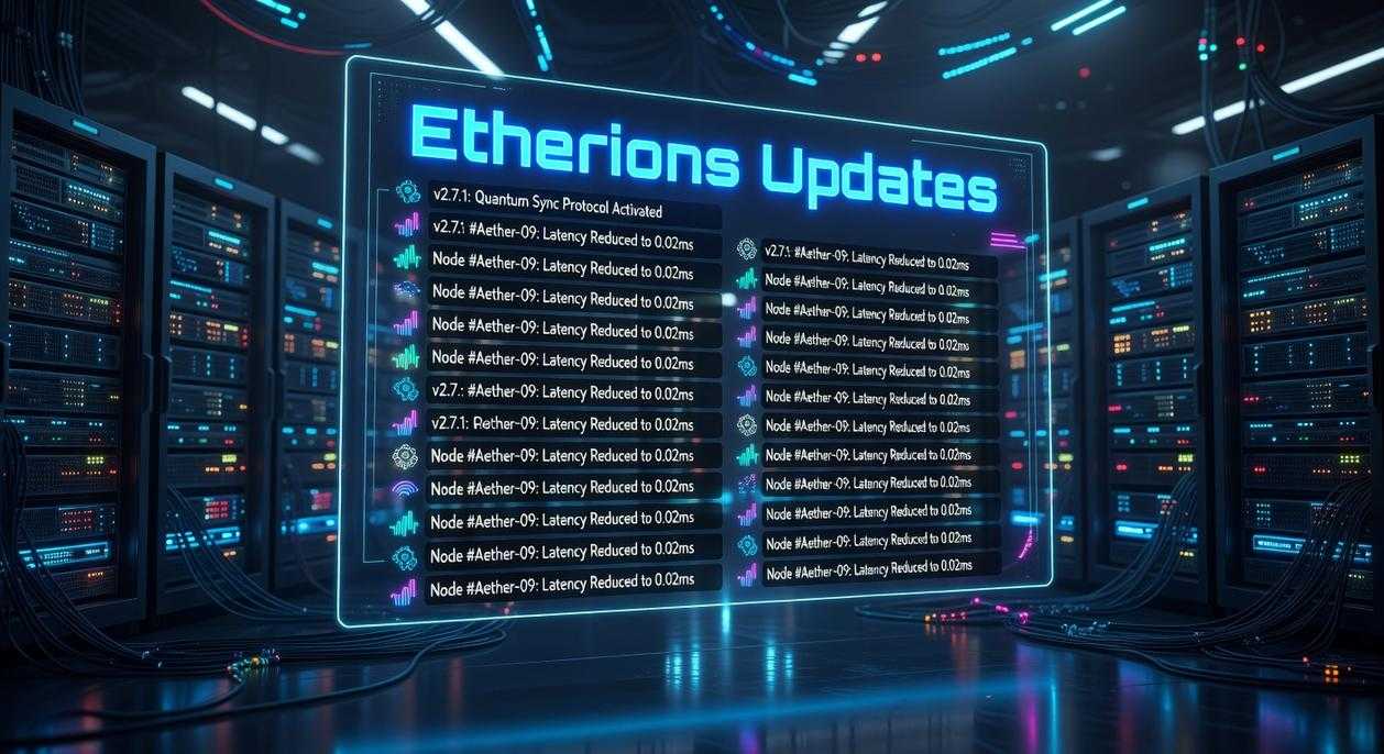 etherions updates